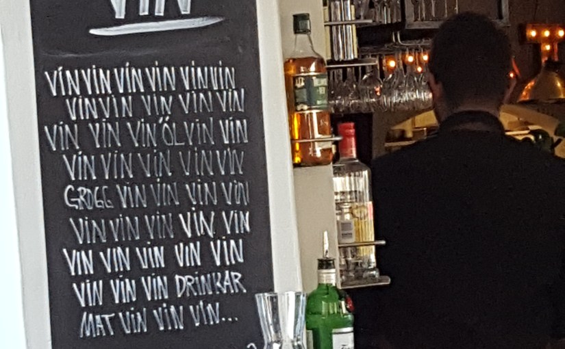 En kväll på Barrique Vinbar. Mycket god mat och kunnig&nbsp;personal.